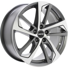 GMP KATANA 20x8.5 5x114.3 ET48 67.1 GUNMETAL POLISHED